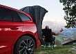 Mám studený zadek! Německý youtuber používá elektrický Enyaq jako kempinkové auto