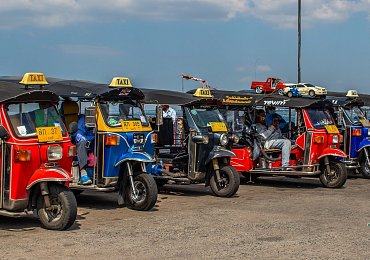 Tuk-tuk je thajská klasika, Češi se jich ale často bojí