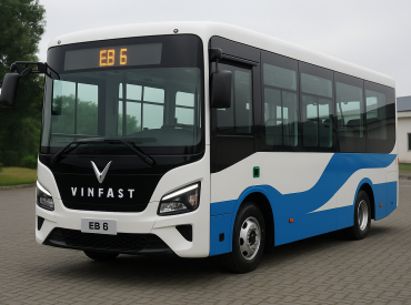 VinFast představil malý elektrobus EB 6. Má mířit do měst i na delší trasy