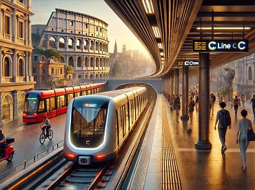 Řím investuje miliardy do metra a tramvají: Chystají se velké změny v MHD